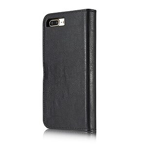 Θήκη iPhone 7 Plus / iPhone 8 Plus DG.MING 2 σε 1 με αποσπώμενη πλάτη Flip Wallet δερματίνη μαύρο - Image 4
