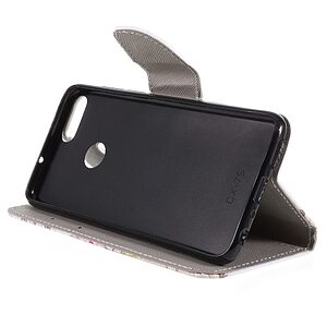 Θήκη HUAWEI P Smart OEM σχέδιο Eiffel Tower με βάση στήριξης, υποδοχές καρτών και μαγνητικό κούμπωμα Flip Wallet δερματίνη - Image 4