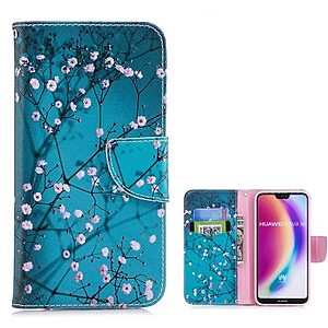 Θήκη HUAWEI P20 Lite OEM σχέδιο Wintersweet με βάση στήριξης