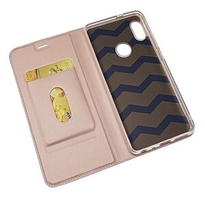 Θήκη Xiaomi Mi A2 / (Mi 6x) Mad Mask Skin Pro Series με βάση στήριξης, υποδοχή καρτών και μαγνητικό κούμπωμα Flip Wallet δερματίνη ροζ - Image 5