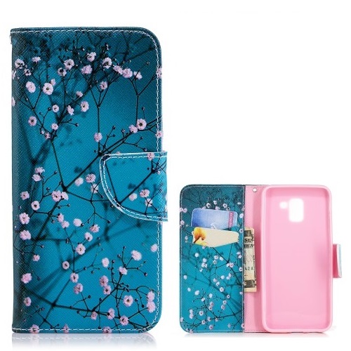 Θήκη SAMSUNG Galaxy J6 (2018) OEM σχέδιο Tree with Flowers με βάση στήριξης