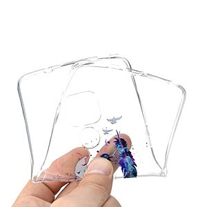 Θήκη Huawei Mate 20 OEM σχέδιο Feathers Πλάτη TPU - Image 5