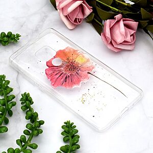 Θήκη Huawei Mate 20 OEM σχέδιο Flower Πλάτη TPU - Image 5