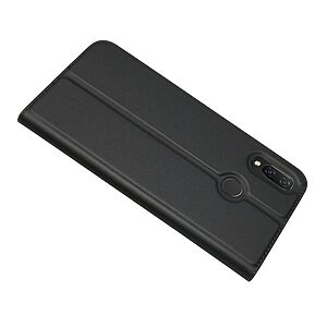 Θήκη Huawei P Smart Plus Mad Mask Skin Pro Series με βάση στήριξης, υποδοχή καρτών και μαγνητικό κούμπωμα Flip Wallet δερματίνη μαύρο - Image 4