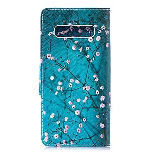 Θήκη Samsung Galaxy S10 Plus OEM σχέδιο Wintersweet με βάση στήριξης, υποδοχές καρτών και μαγνητικό κούμπωμα Flip Wallet δερματίνη - Image 3