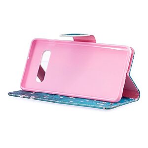 Θήκη Samsung Galaxy S10 Plus OEM σχέδιο Wintersweet με βάση στήριξης, υποδοχές καρτών και μαγνητικό κούμπωμα Flip Wallet δερματίνη - Image 5