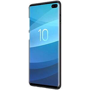 Θήκη Samsung Galaxy S10 Plus NiLLkin Super Frosted Shield Series Πλάτη από σκληρό πλαστικό μαύρο - Image 3