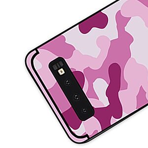 Θήκη Samsung Galaxy S10 NXE Camouflage Series Πλάτη TPU φούξια - Image 4