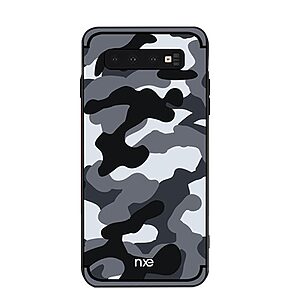 Θήκη Samsung Galaxy S10e NXE Camouflage Series Πλάτη TPU γκρι