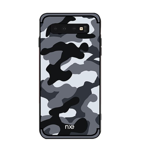 Θήκη Samsung Galaxy S10e NXE Camouflage Series Πλάτη TPU γκρι