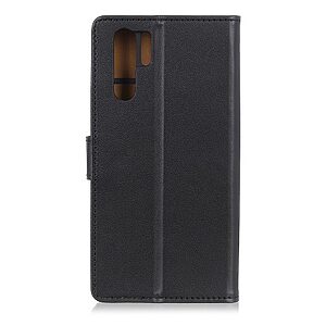 υποδοχές καρτών και μαγνητικό κούμπωμα Flip Wallet δερματίνη μαύρο