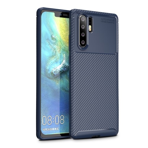 Θήκη Huawei P30 Pro OEM Airbag Carbon Series Πλάτη TPU μπλε