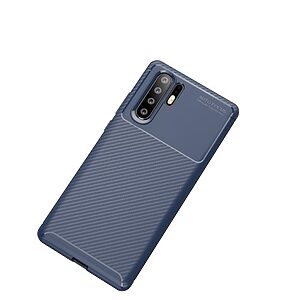 Θήκη Huawei P30 Pro OEM Airbag Carbon Series Πλάτη TPU μπλε - Image 2