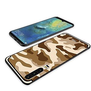 Θήκη Huawei P30 NXE Camouflage Series Hybrid Πλάτη TPU & σκληρό πλαστικό στο πίσω μέρος χακι - Image 3