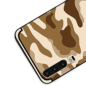 Θήκη Huawei P30 NXE Camouflage Series Hybrid Πλάτη TPU & σκληρό πλαστικό στο πίσω μέρος χακι - Image 4