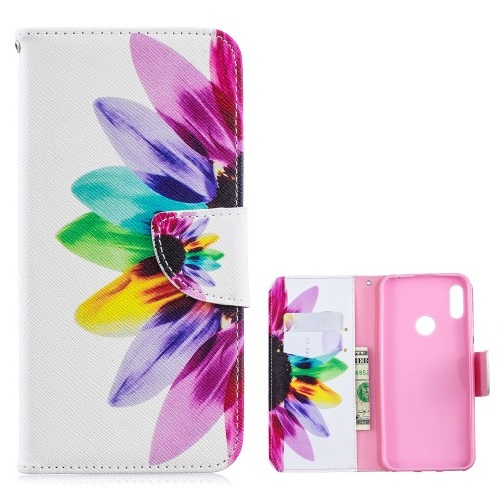 Θήκη Huawei Y6 (2019) OEM σχέδιο Petals Pattern με βάση στήριξης