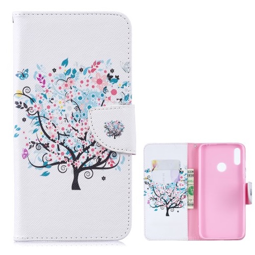 Θήκη Huawei Y7 (2019) / Y7  Prime (2019) OEM σχέδιο Flowered Tree με βάση στήριξης