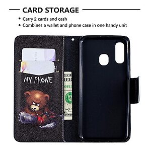 υποδοχές καρτών και μαγνητικό κούμπωμα Flip Wallet δερματίνη