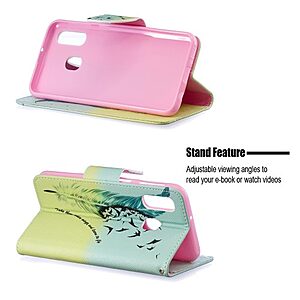 υποδοχές καρτών και μαγνητικό κούμπωμα Flip Wallet δερματίνη