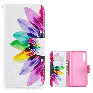 Θήκη Samsung Galaxy A50 OEM σχέδιο Colorful Petals με βάση στήριξης