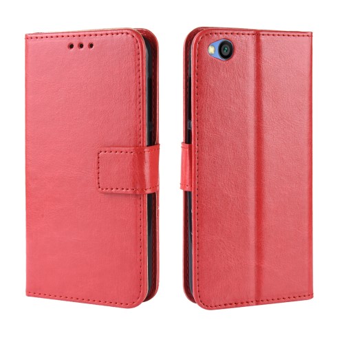 Θήκη Xiaomi Redmi Go OEM Crazy Horse Leather με βάση στήριξης