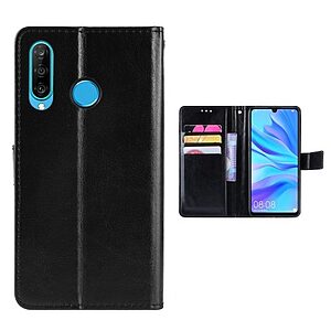 Θήκη Huawei P30 Lite OEM Split Leather με βάση στήριξης