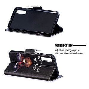 υποδοχές καρτών και μαγνητικό κούμπωμα Flip Wallet δερματίνη