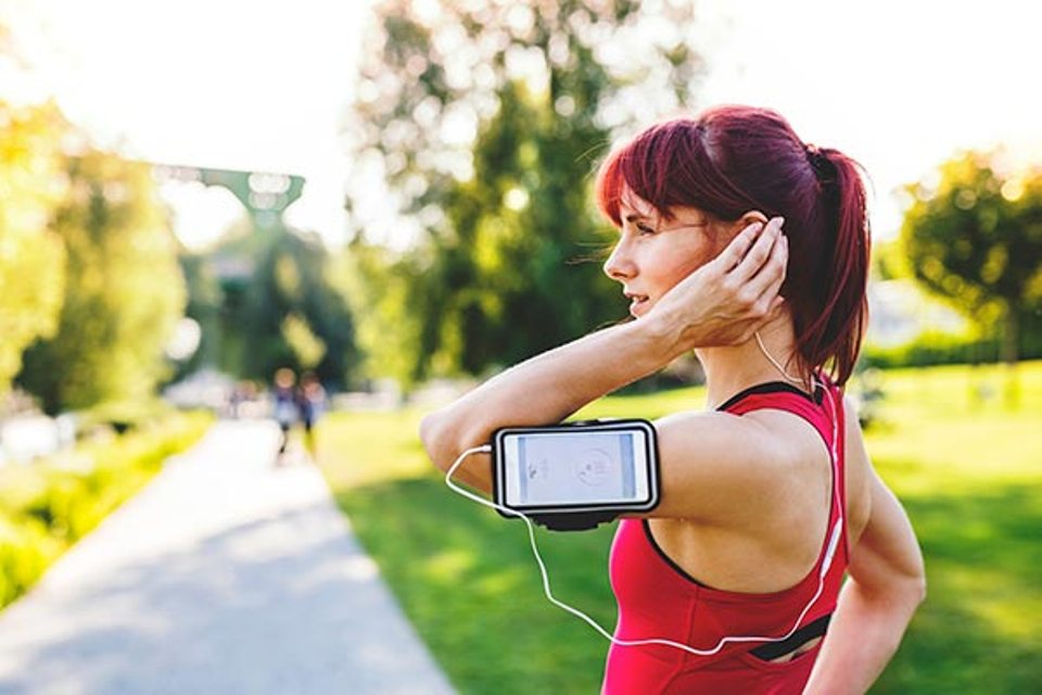 Θήκη Κινητού και Ακουστικά για Αθλητές