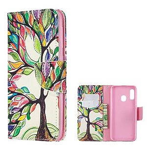 Θήκη Samsung Galaxy A20e OEM σχέδιο Colorized Tree με βάση στήριξης