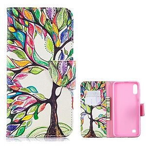 Θήκη Samsung Galaxy A10 OEM σχέδιο Colorized Tree με βάση στήριξης