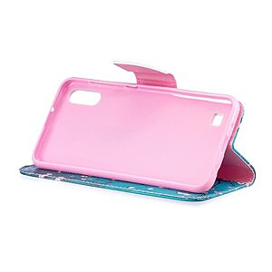 Θήκη Samsung Galaxy A10 OEM σχέδιο Tree with Flowers με βάση στήριξης, υποδοχές καρτών και μαγνητικό κούμπωμα Flip Wallet δερματίνη - Image 5