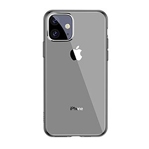 Θήκη iPhone 11 BASEUS Simple Series ημιδιάφανη Πλάτη TPU μαύρο - Image 3