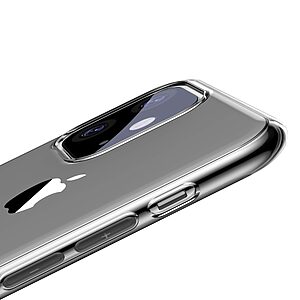 Θήκη iPhone 11 BASEUS Simple Series ημιδιάφανη Πλάτη TPU μαύρο - Image 4