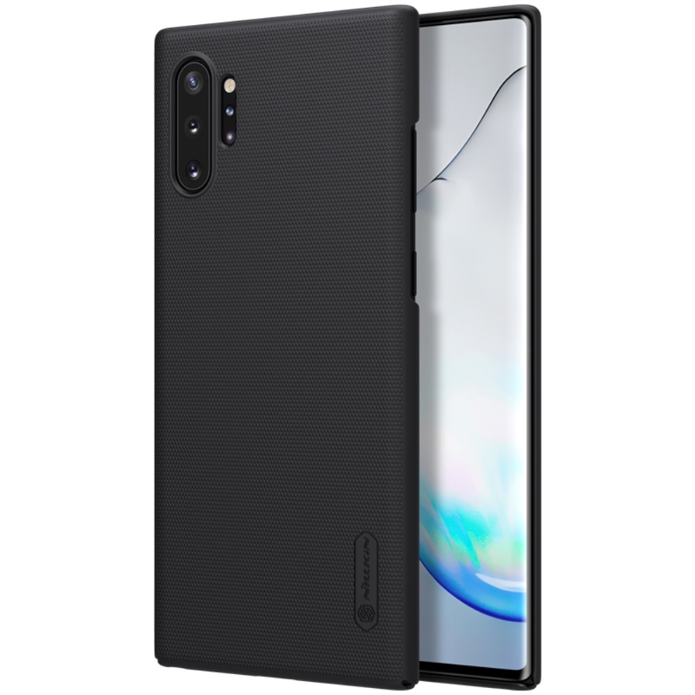 Θήκη Samsung Galaxy Note 10 Plus NiLLkin Super Frosted Shield Series Πλάτη από σκληρό πλαστικό μαύρο