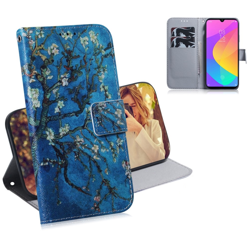 Θήκη Xiaomi Mi A3 OEM σχέδιο Tree with Flowers με βάση στήριξης