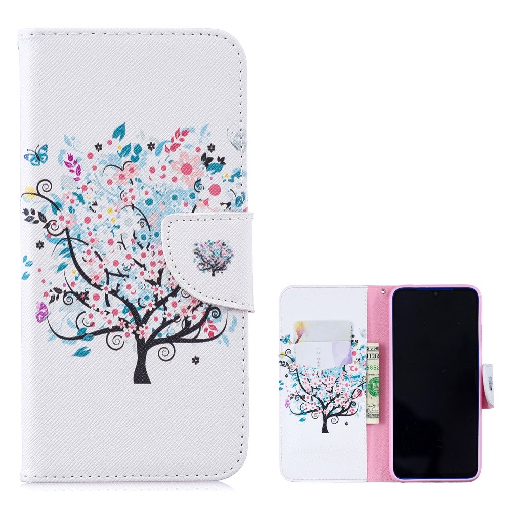 Θήκη Xiaomi Redmi Note 7 OEM σχέδιο Flowered Tree με βάση στήριξης