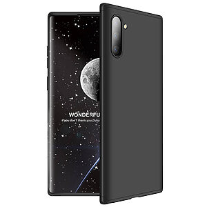 Θήκη GKK Full body Protection 360° από σκληρό πλαστικό για Samsung Galaxy Note 10 μαύρο