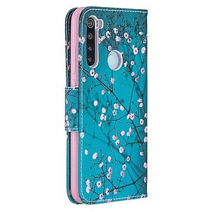 Θήκη Xiaomi Redmi Note 8 / 8 (2021) OEM Wintersweet με βάση στήριξης, υποδοχές καρτών και μαγνητικό κούμπωμα Flip Wallet δερματίνη - Image 3