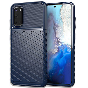 Θήκη Samsung Galaxy S20 OEM Thunder Series Πλάτη από ενισχυμένο TPU μπλε