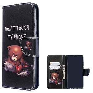 Θήκη Xiaomi Redmi Note 8T OEM Angry bear with chainsaw με βάση στήριξης