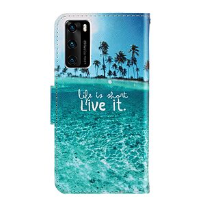 υποδοχές καρτών και μαγνητικό κούμπωμα Flip Wallet δερματίνη