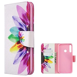 Θήκη Huawei P40 Lite E OEM Colorful Petals με βάση στήριξης