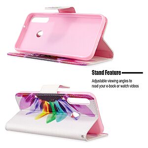 υποδοχές καρτών και μαγνητικό κούμπωμα Flip Wallet από συνθετικό δέρμα και TPU