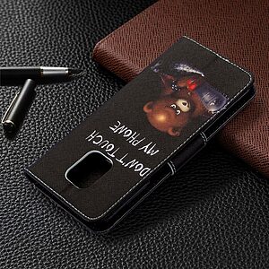 υποδοχές καρτών και μαγνητικό κούμπωμα Flip Wallet από συνθετικό δέρμα και TPU