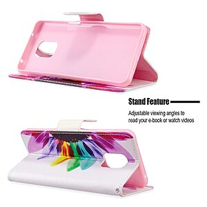 υποδοχές καρτών και μαγνητικό κούμπωμα Flip Wallet από συνθετικό δέρμα και TPU