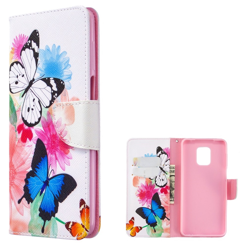 Θήκη Xiaomi Redmi Note 9S OEM Vivid Butterflies με βάση στήριξης Θήκη Xiaomi Redmi Note 9S OEM Vivid Butterflies με βάση στήριξης