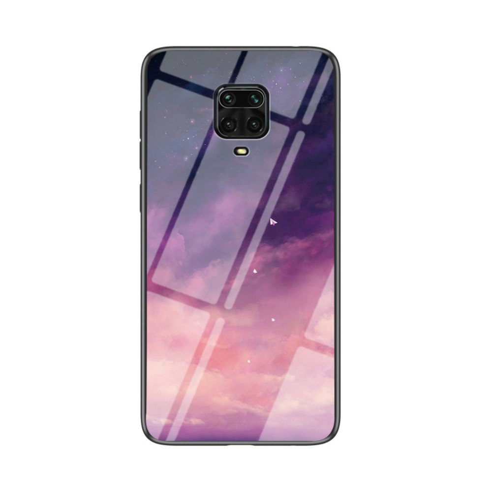 Θήκη Xiaomi Redmi Note 9S OEM σχέδιο Fantasy Sky με πλάτη από Tempered Glass και εσωτερικό TPU Θήκη Xiaomi Redmi Note 9S OEM σχέδιο Fantasy Sky με πλάτη από Tempered Glass και εσωτερικό TPU