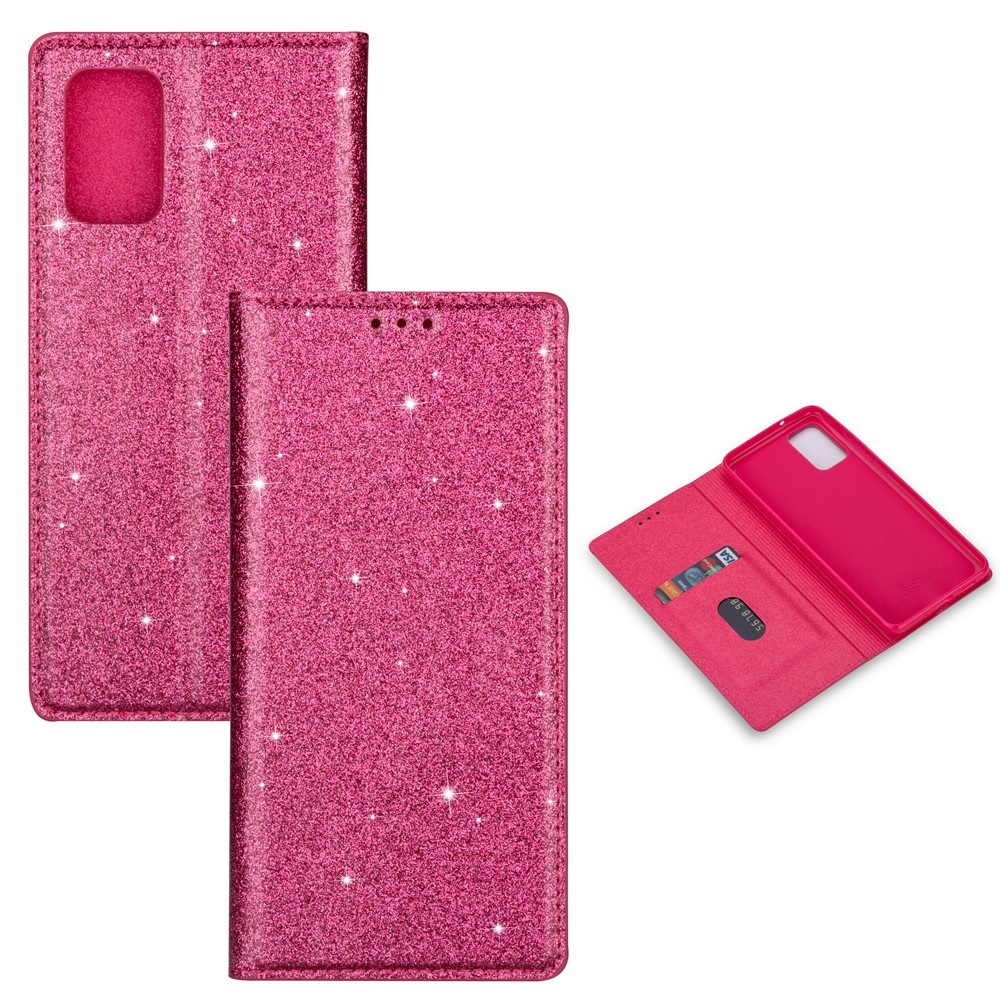 Θήκη Samsung Galaxy A41 OEM Skin Glitter Series με βάση στήριξης