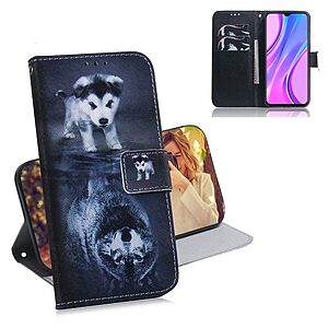 Θήκη Xiaomi Redmi 9 OEM Dog Reflection με βάση στήριξης