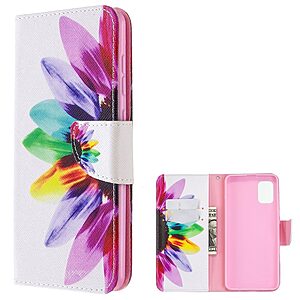 Θήκη Samsung Galaxy A31 OEM Colorful Petals με βάση στήριξης
